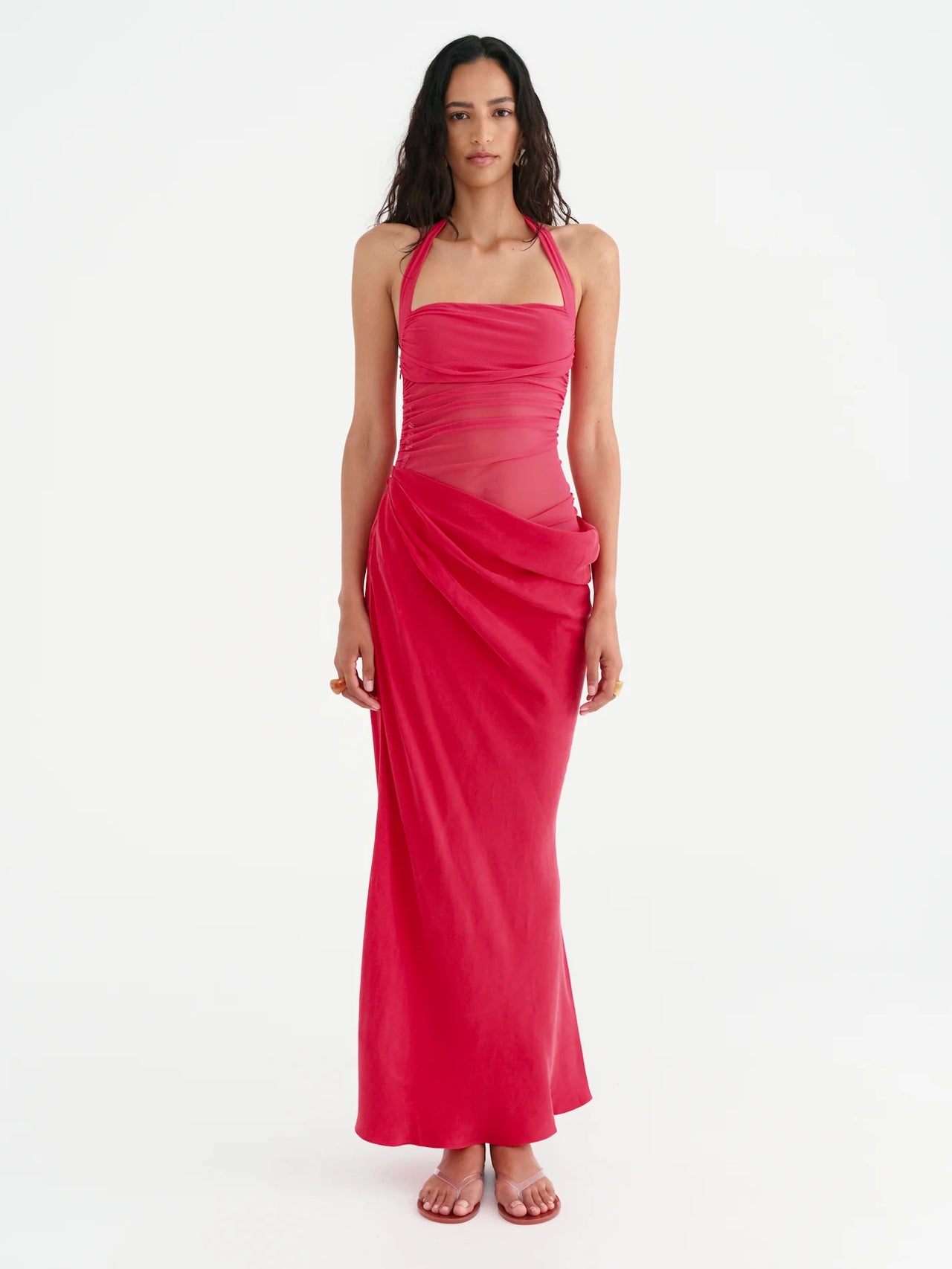Benni - Gina Maxi Dress in Watermelon - Rent Club
