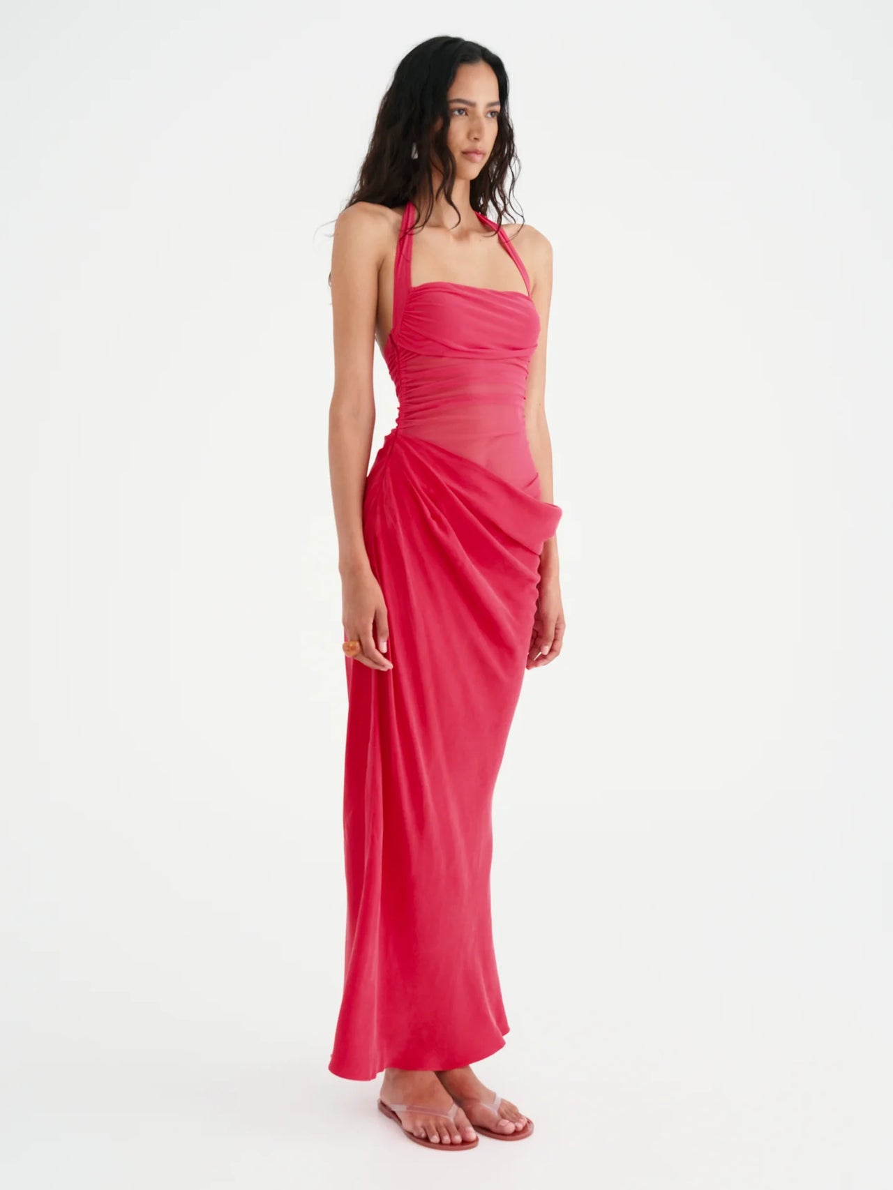 Benni - Gina Maxi Dress in Watermelon - Rent Club