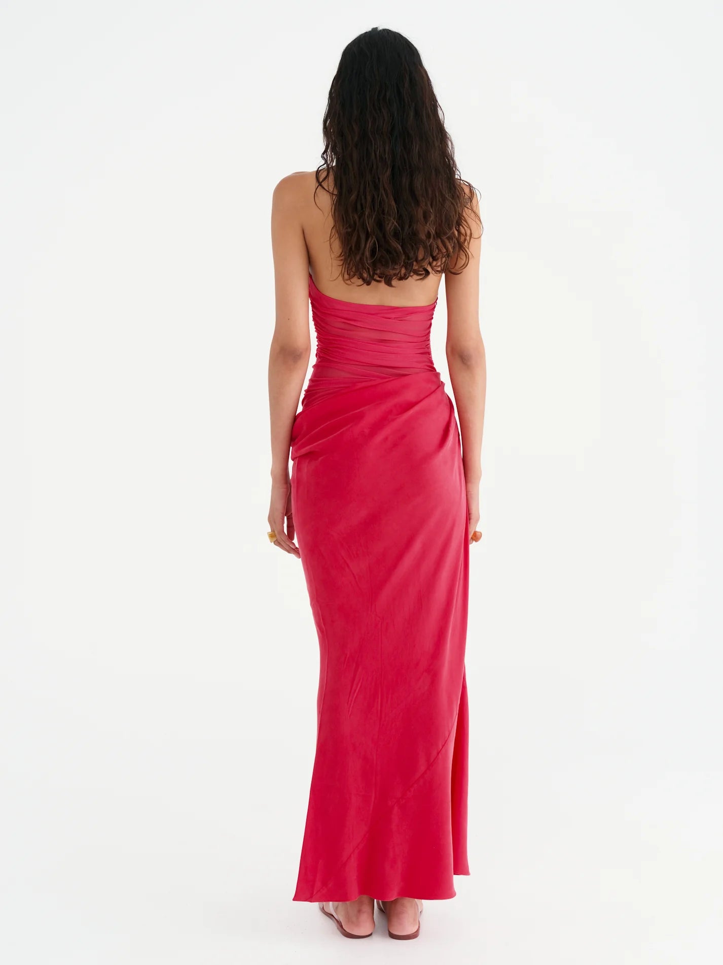 Benni - Gina Maxi Dress in Watermelon - Rent Club