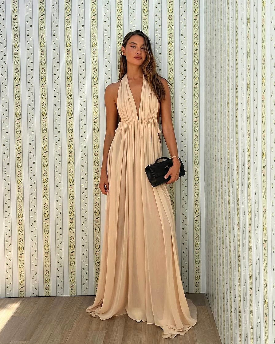 Arcina Ori - Florence Dress in Stone - Rent Club