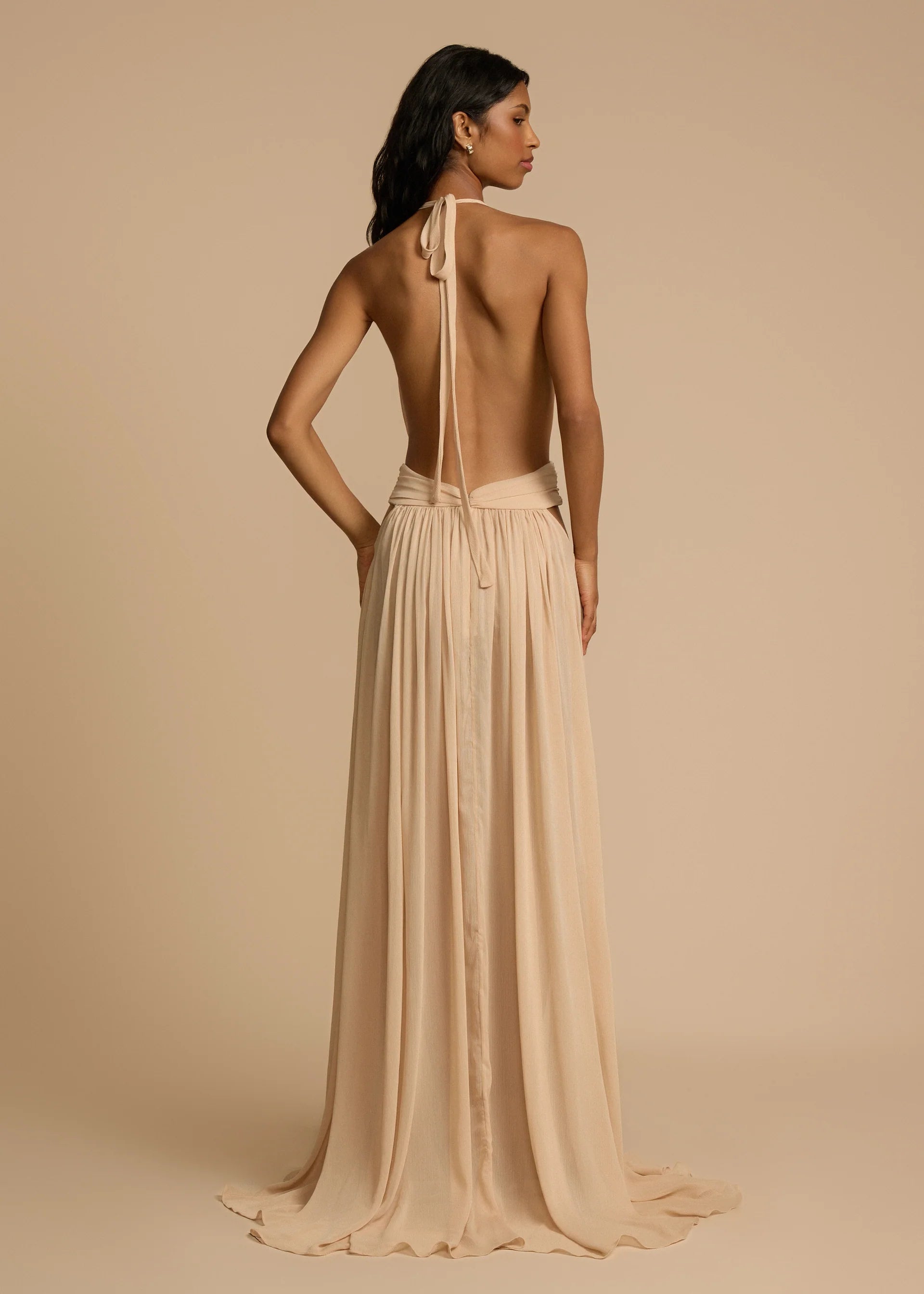 Arcina Ori - Florence Dress in Stone - Rent Club
