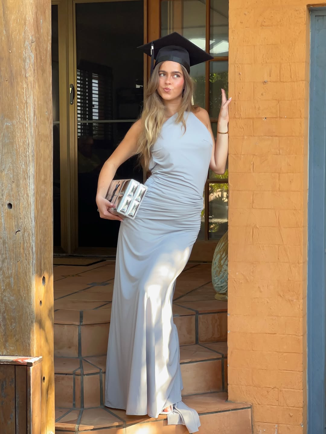 Ance Gria - Gaia Gown in Silver Grey