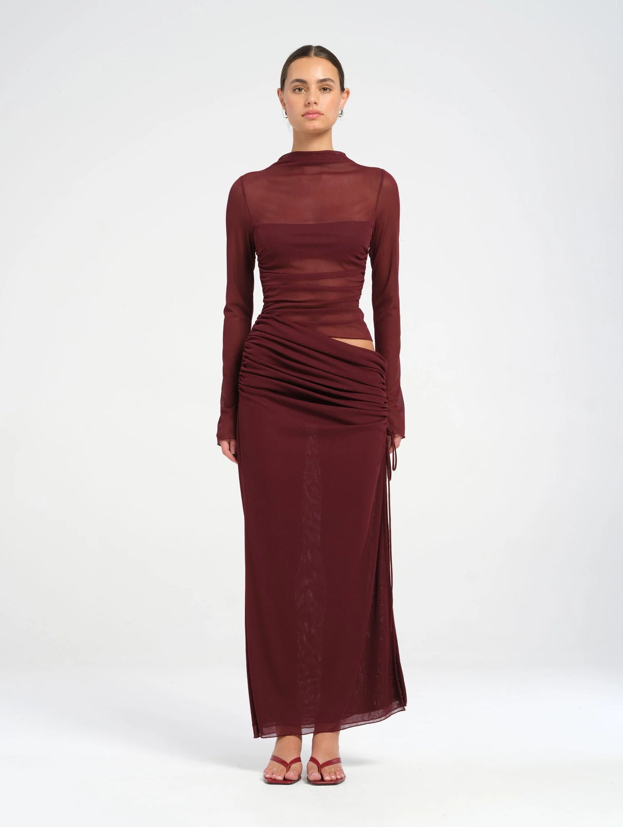 Benni - Mable Maxi Dress in Plum - Rent Club