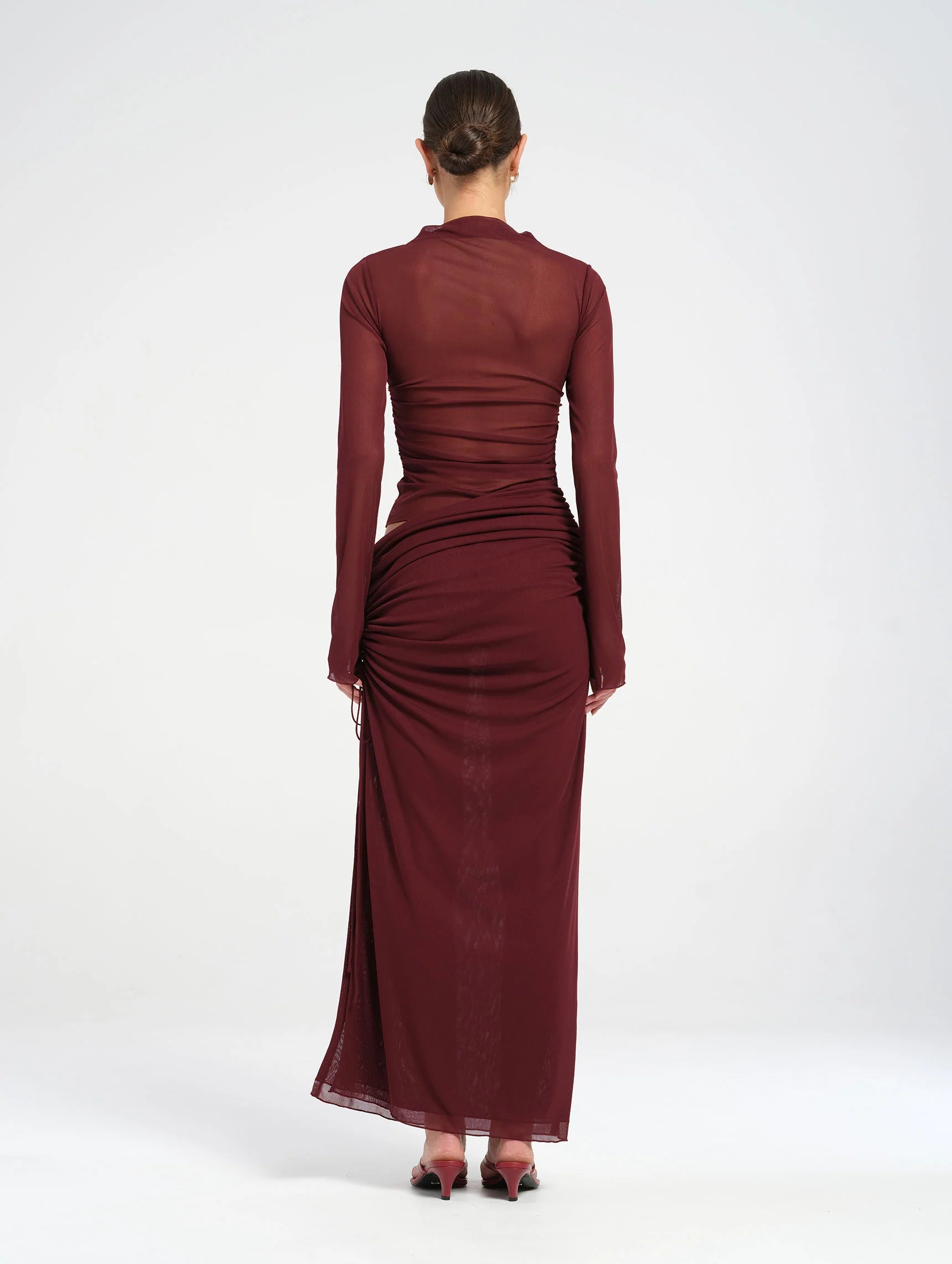 Benni - Mable Maxi Dress in Plum - Rent Club