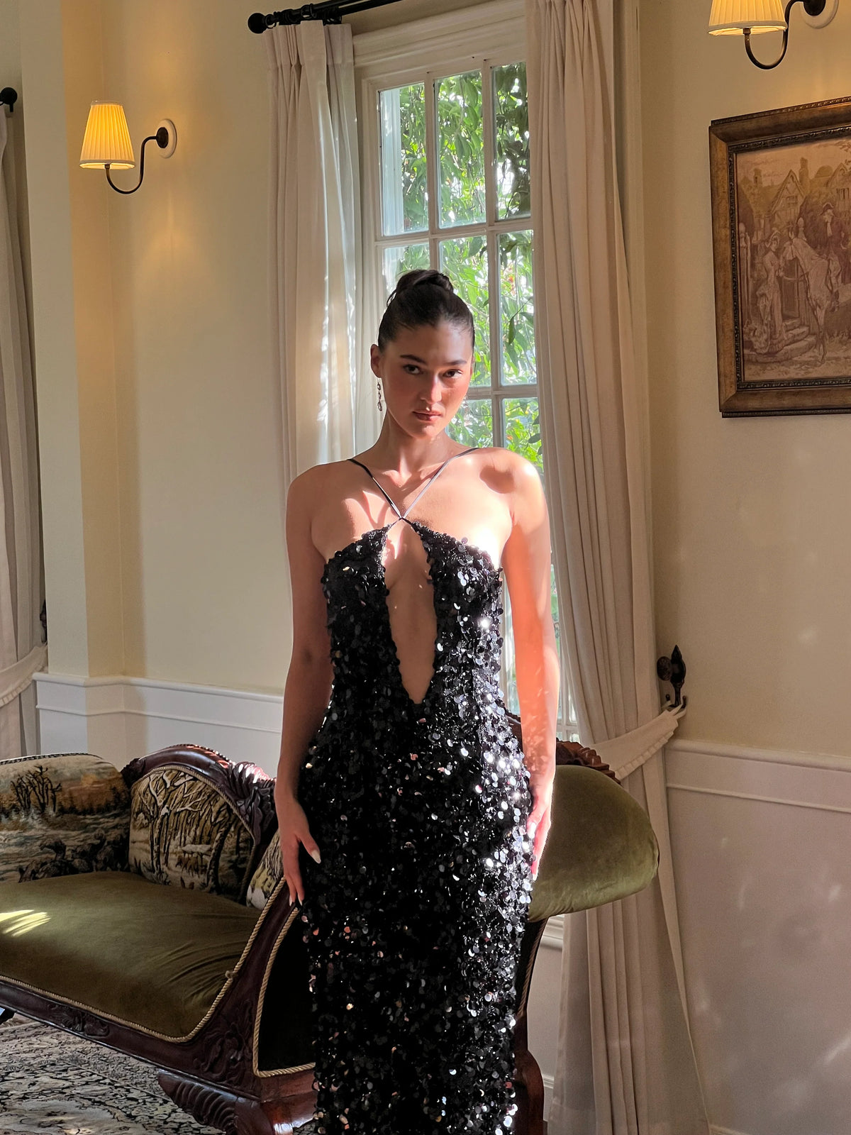 Cha Collective - Althea Maxi Black