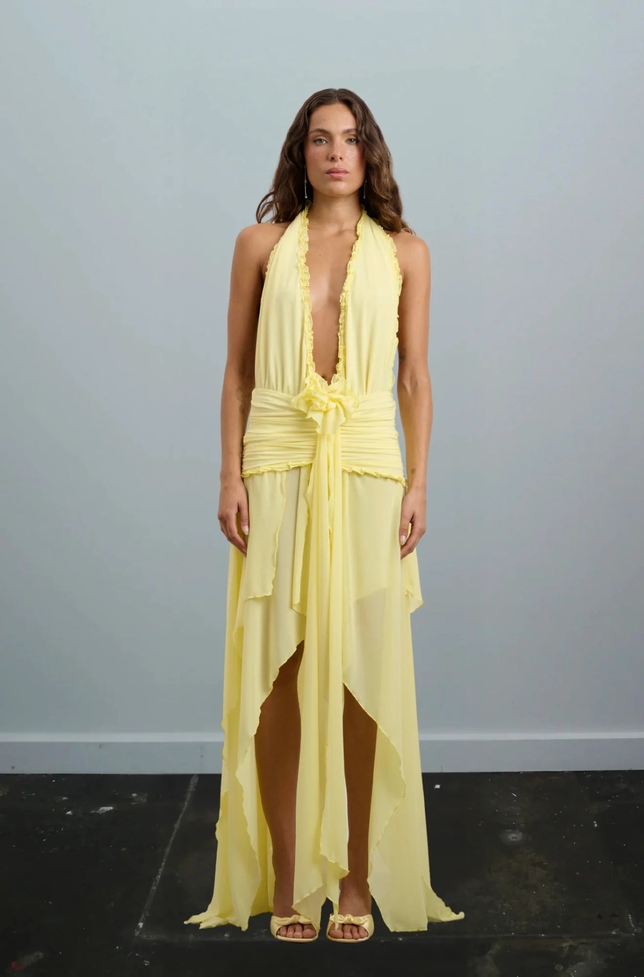 DZO - Morena Dress in Petal Yellow