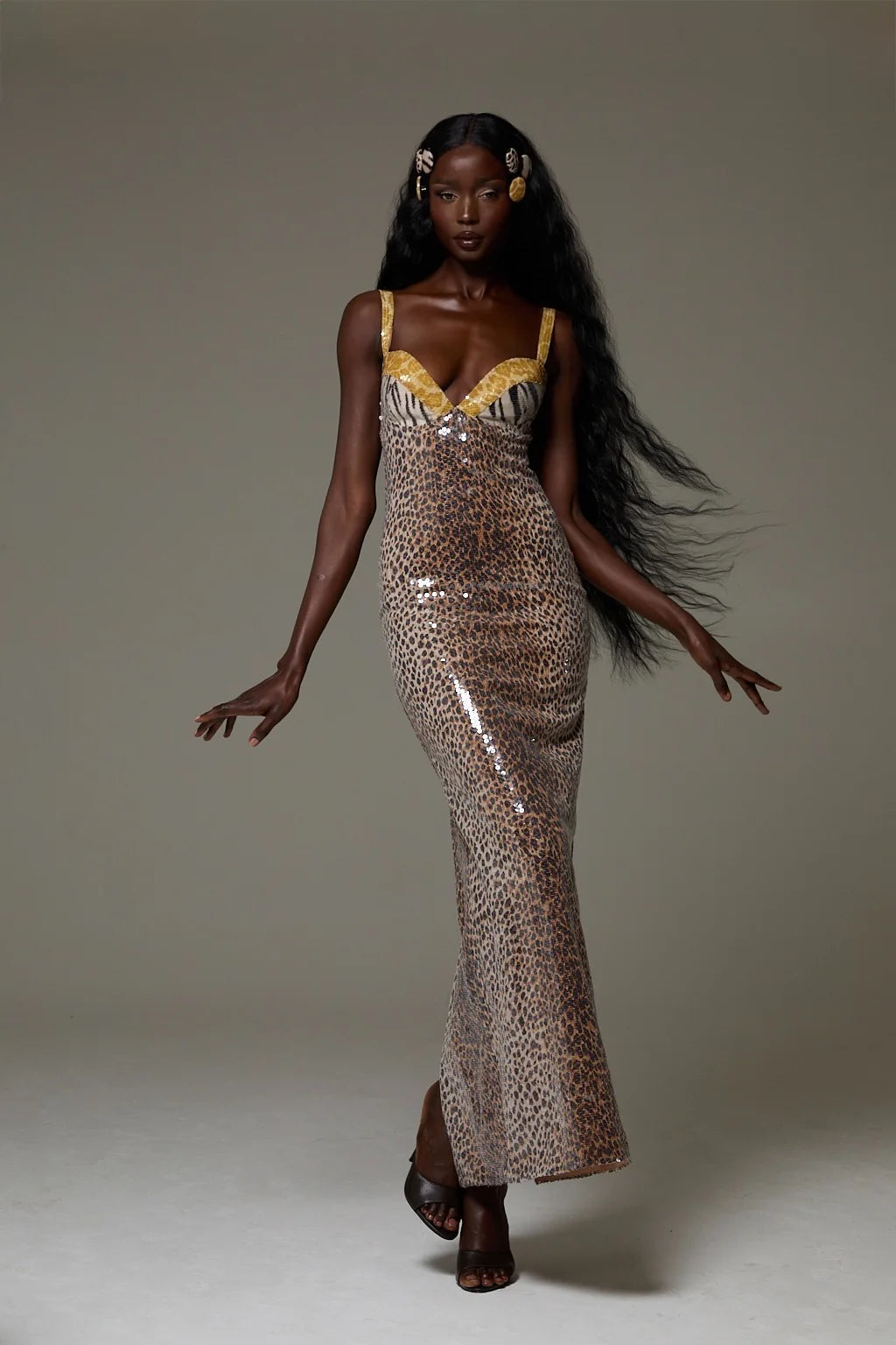 Dolls House Fashion - Sira Maxi in Wild