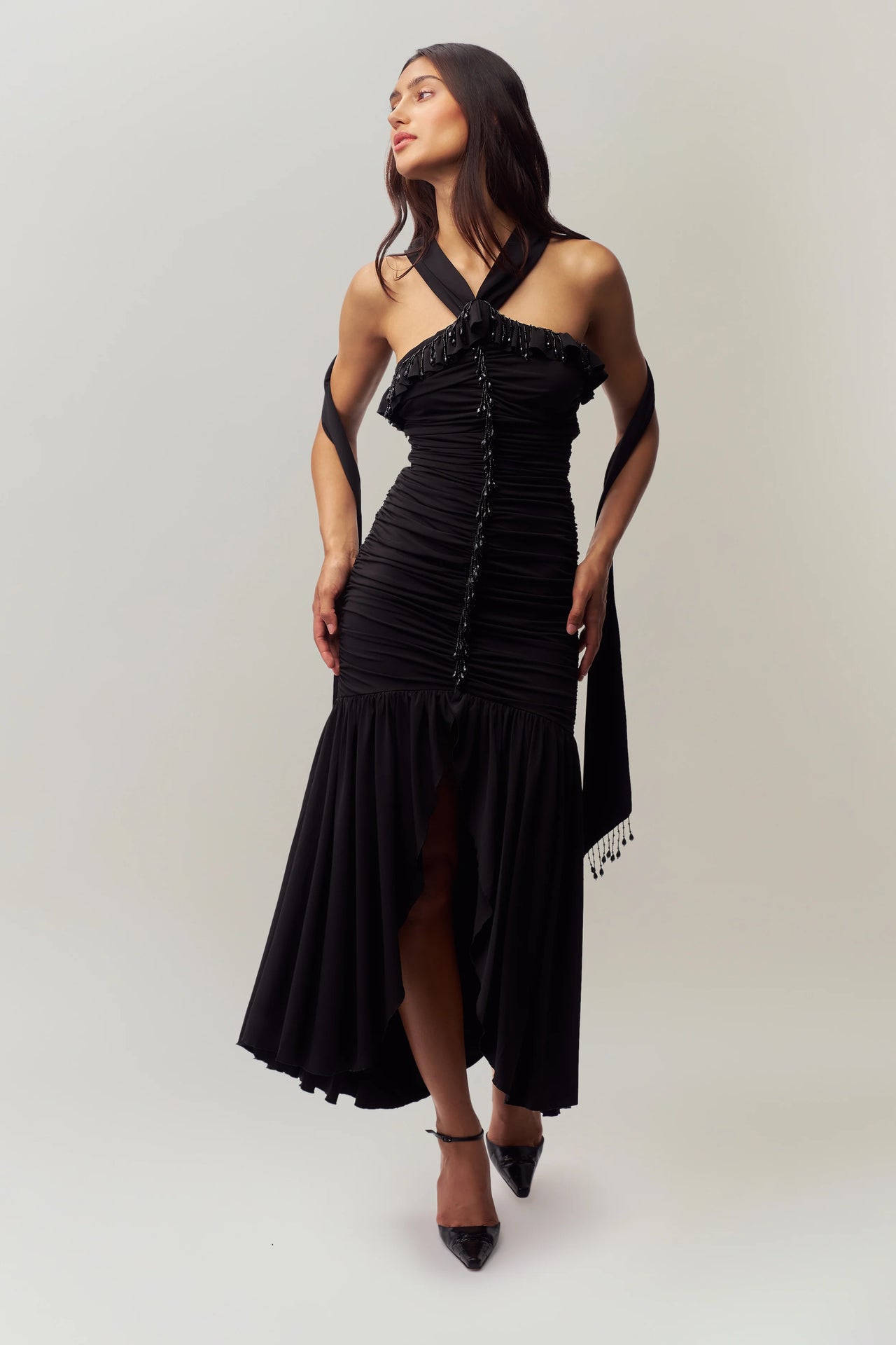 Guizio - Empress Wrap Around Gown - Rent Club