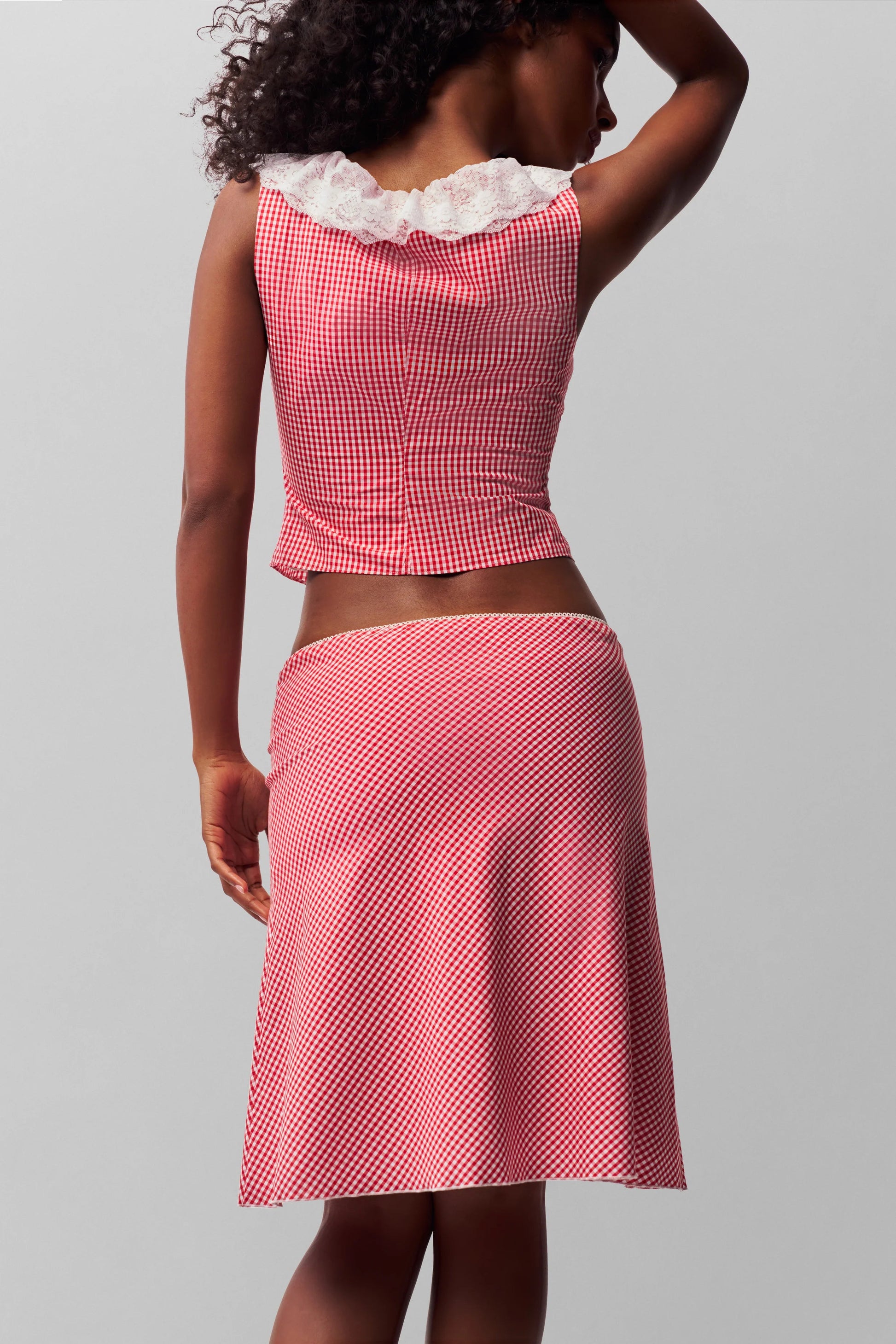 Guizio - Paloma Set in Gingham - Rent Club