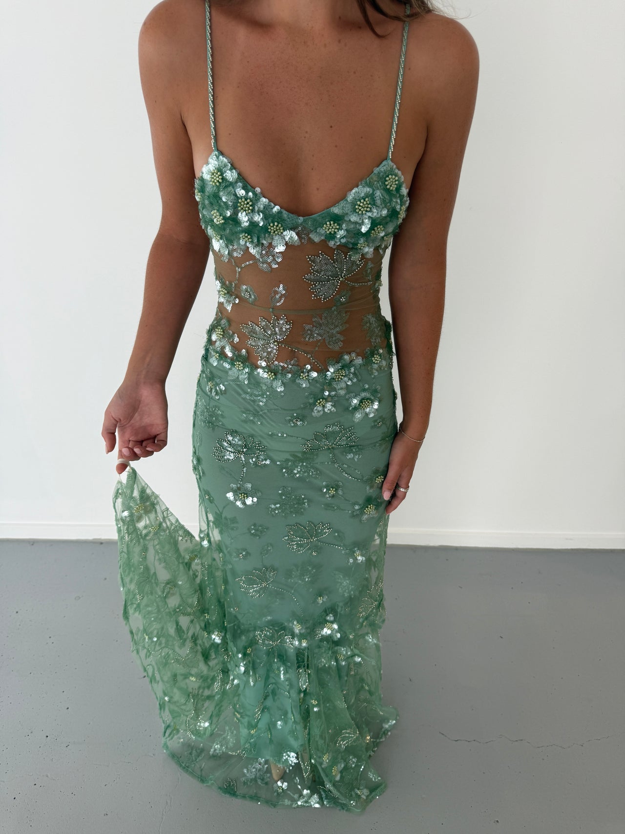 Cha Collective - Dahlia Maxi in Turquoise