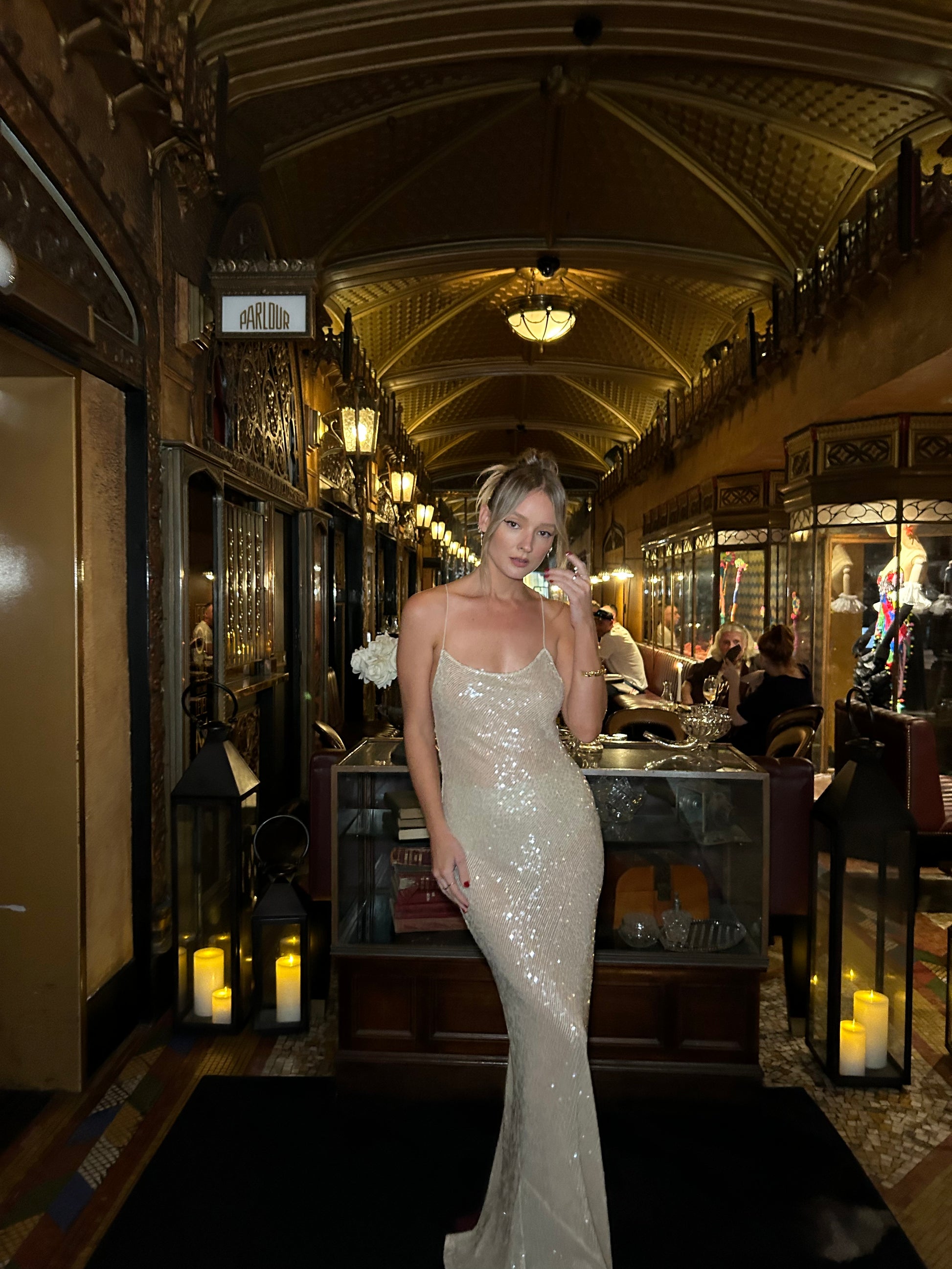 Rat and Boa - Olympia Sequin Dress - Rent Club