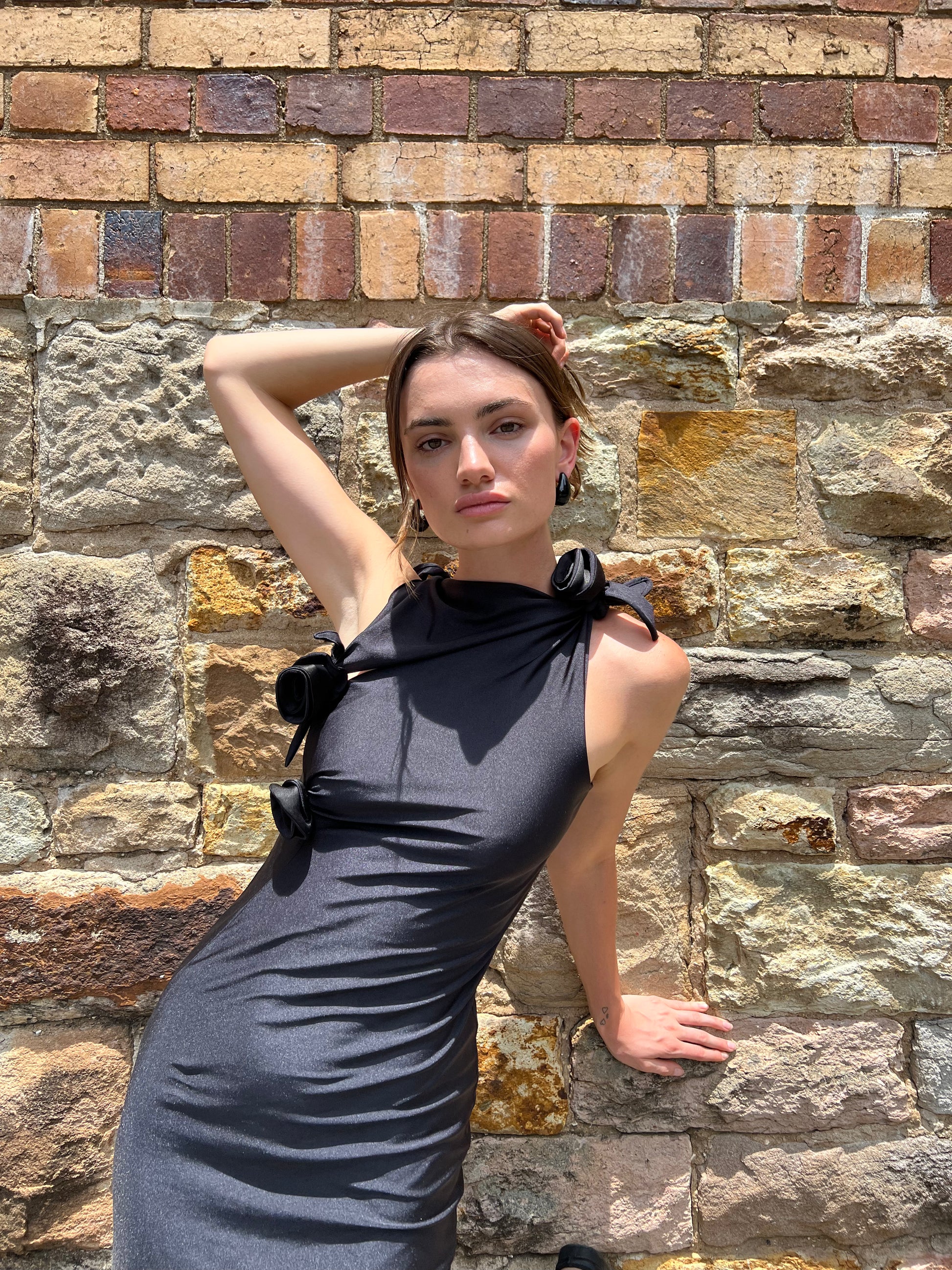 Coperni - Asymmetric Flower Gown - Rent Club