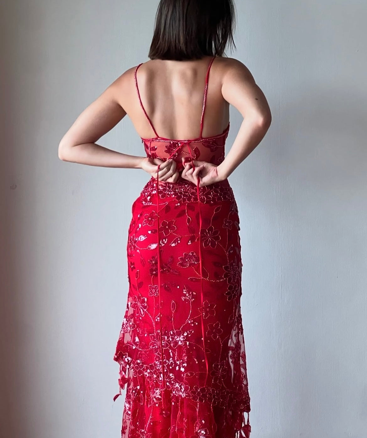 Cha Collective - Delilah Maxi in Red - Rent Club