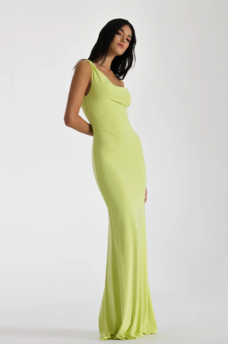 Natalie Rolt - Bettina Gown in Citron - Rent Club