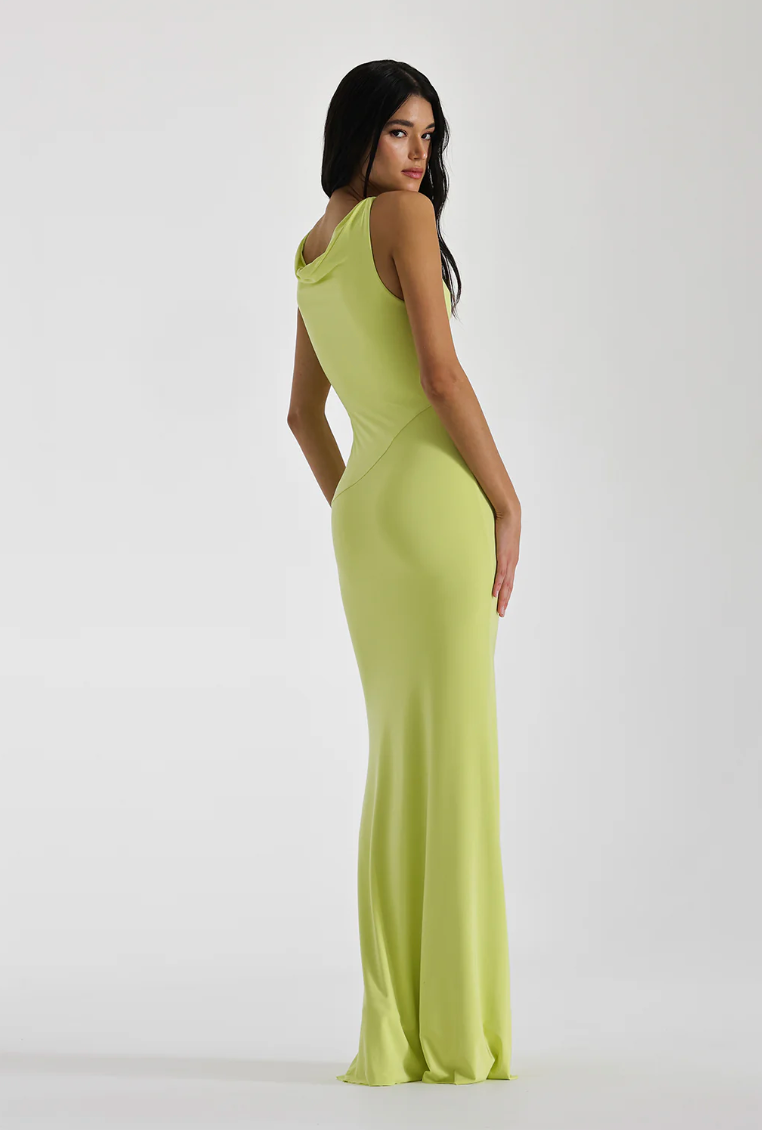 Natalie Rolt - Bettina Gown in Citron - Rent Club