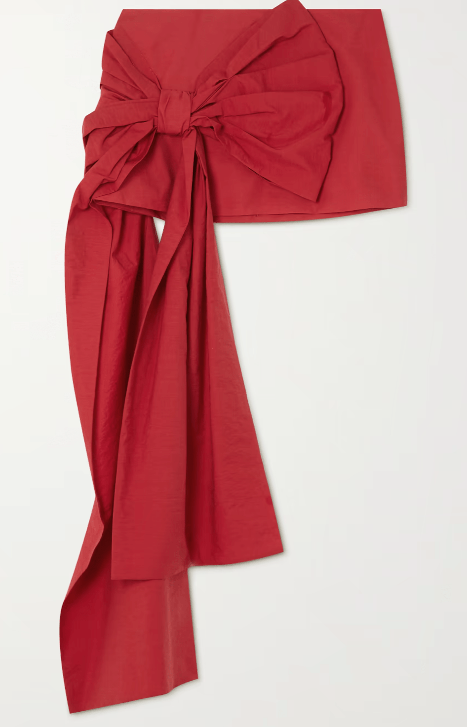 Acne Studios - Red Bow Mini Skirt - Rent Club