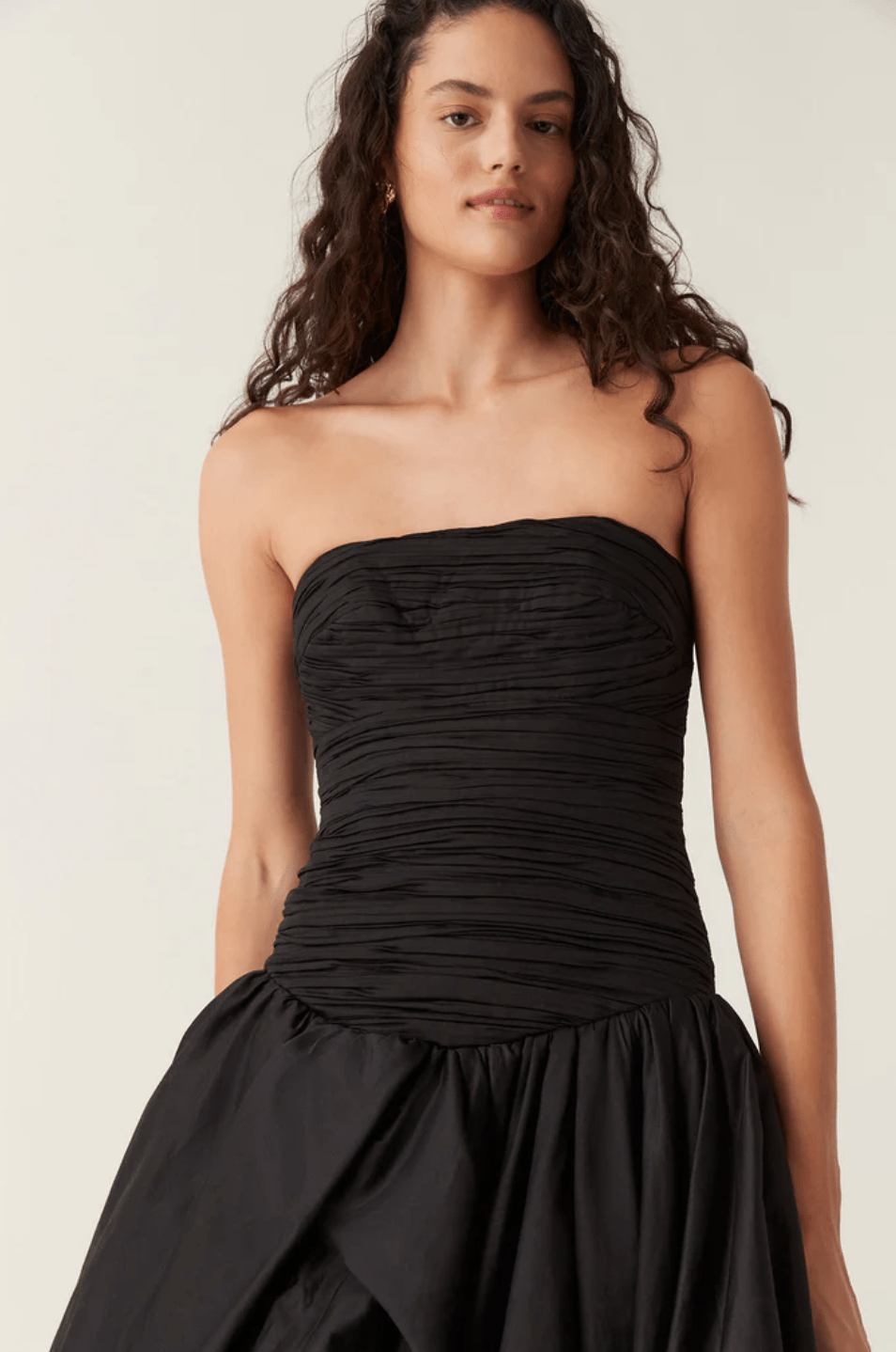 Aje - Violette Bubble Hem Maxi Dress - Rent Club