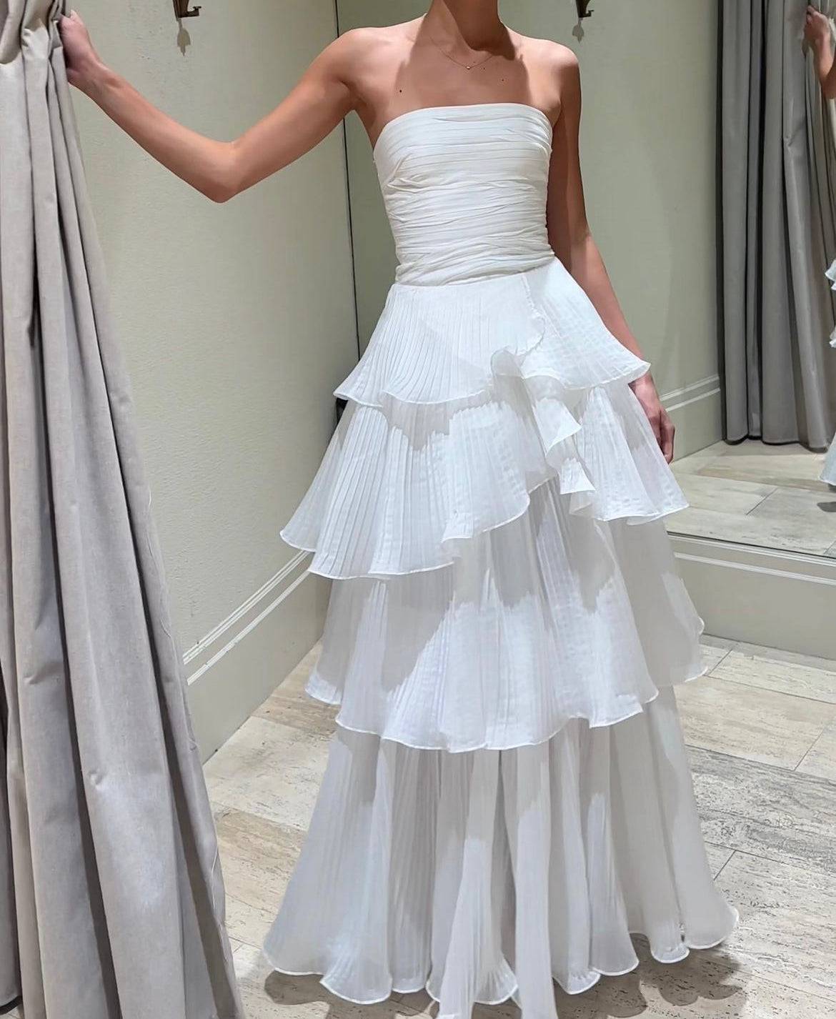 Aje - Sunbeam Bustier and Cosmos Maxi Skirt - Rent Club
