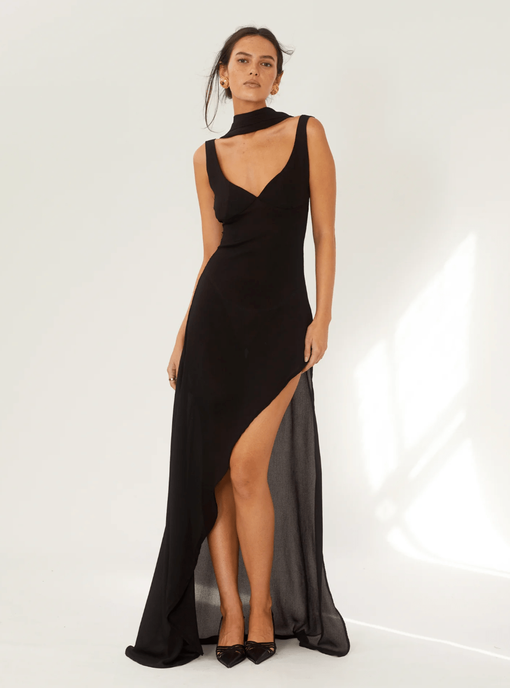 Arcina Ori - Amelie Dress in Black - Rent Club
