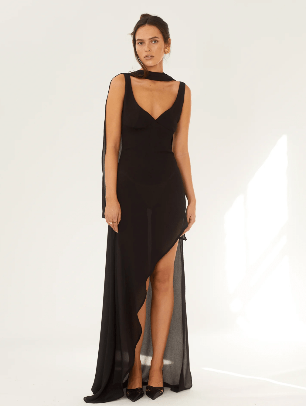 Arcina Ori - Amelie Dress in Black - Rent Club