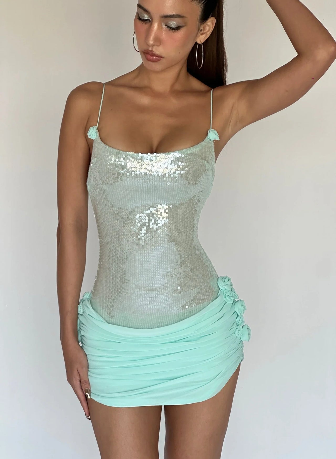 Cherie Attire - Gloria Mini Dress - Rent Club