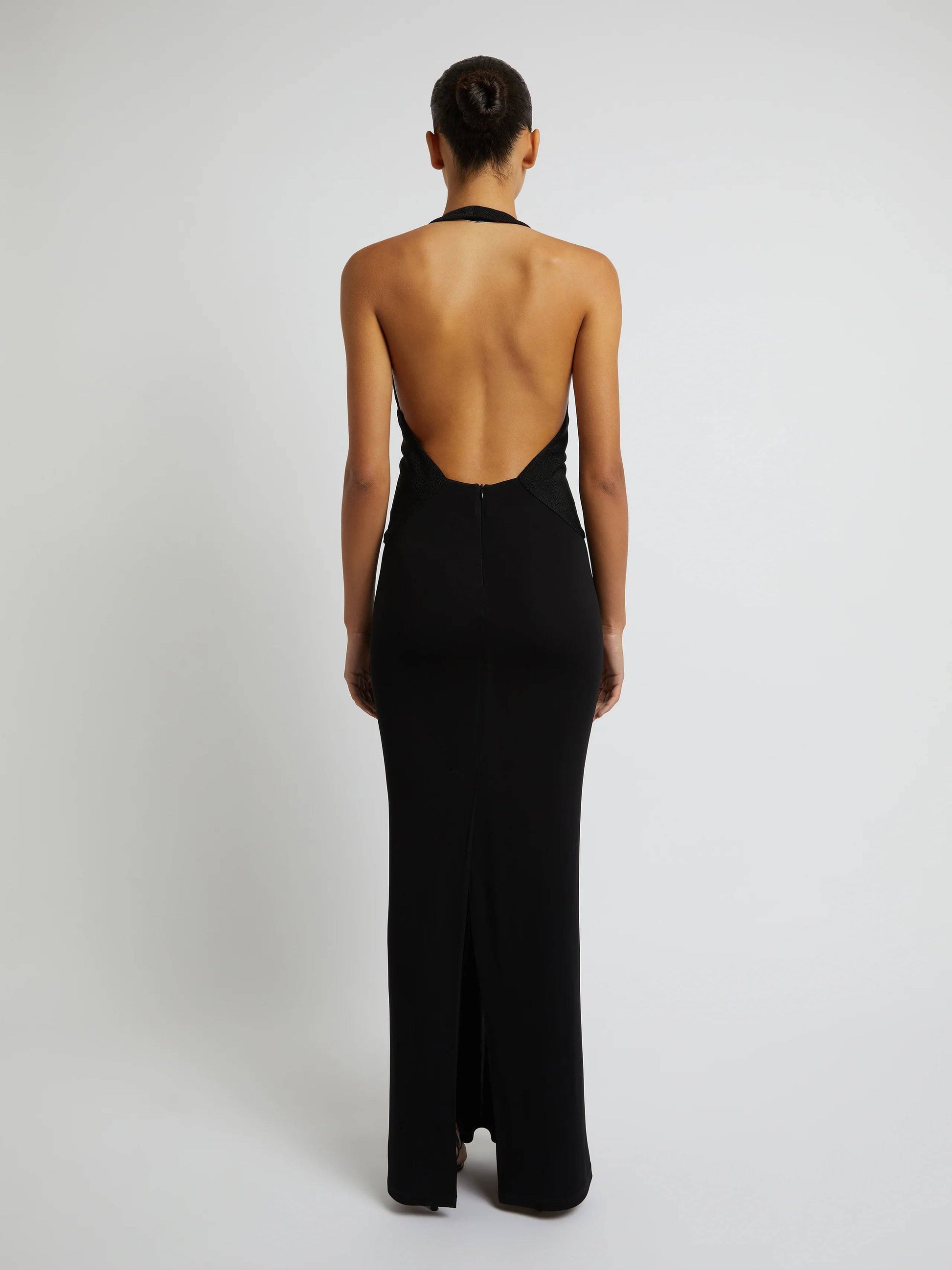 Christopher Esber - Tailored Sloped Halter Dress - Rent Club