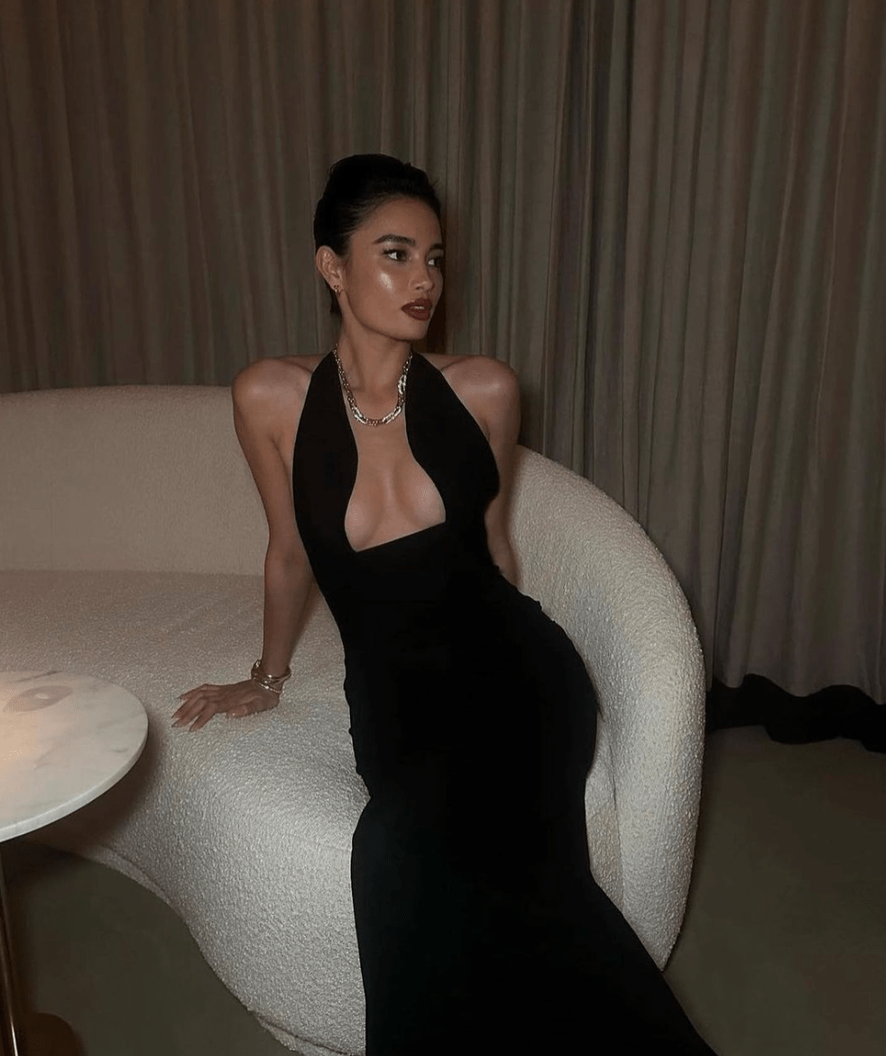 Christopher Esber - Tailored Sloped Halter Dress - Rent Club