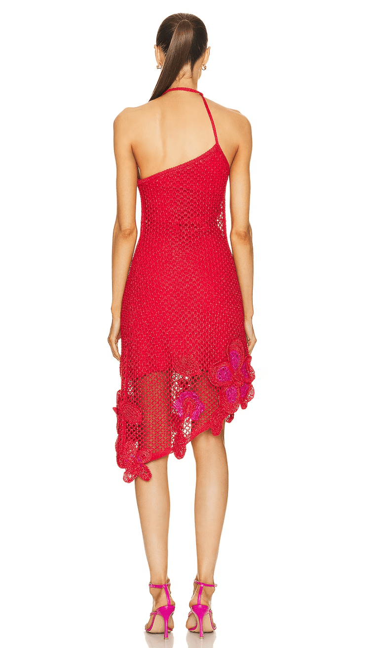 Cult Gaia - Kourtney Crochet Dress - Rent Club
