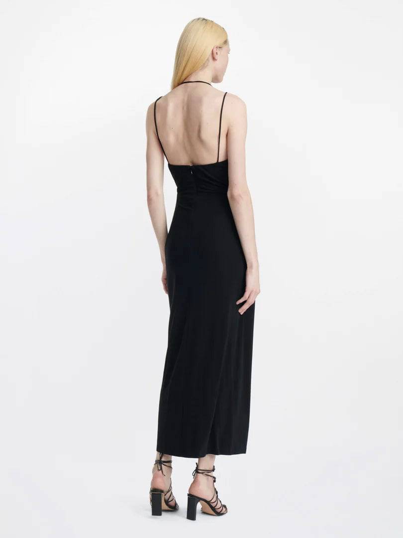 Dion Lee - Rivet Pierced Dress in Black - Rent Club