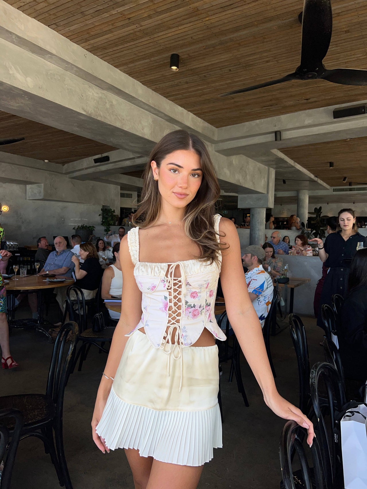 Fait Par Foutch - Angelina Corset in Vintage Rose - Rent Club