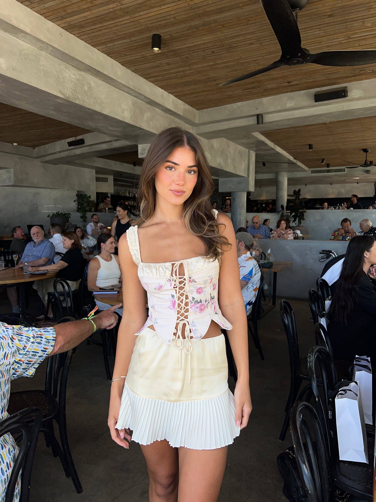 Fait Par Foutch - Angelina Corset in Vintage Rose - Rent Club