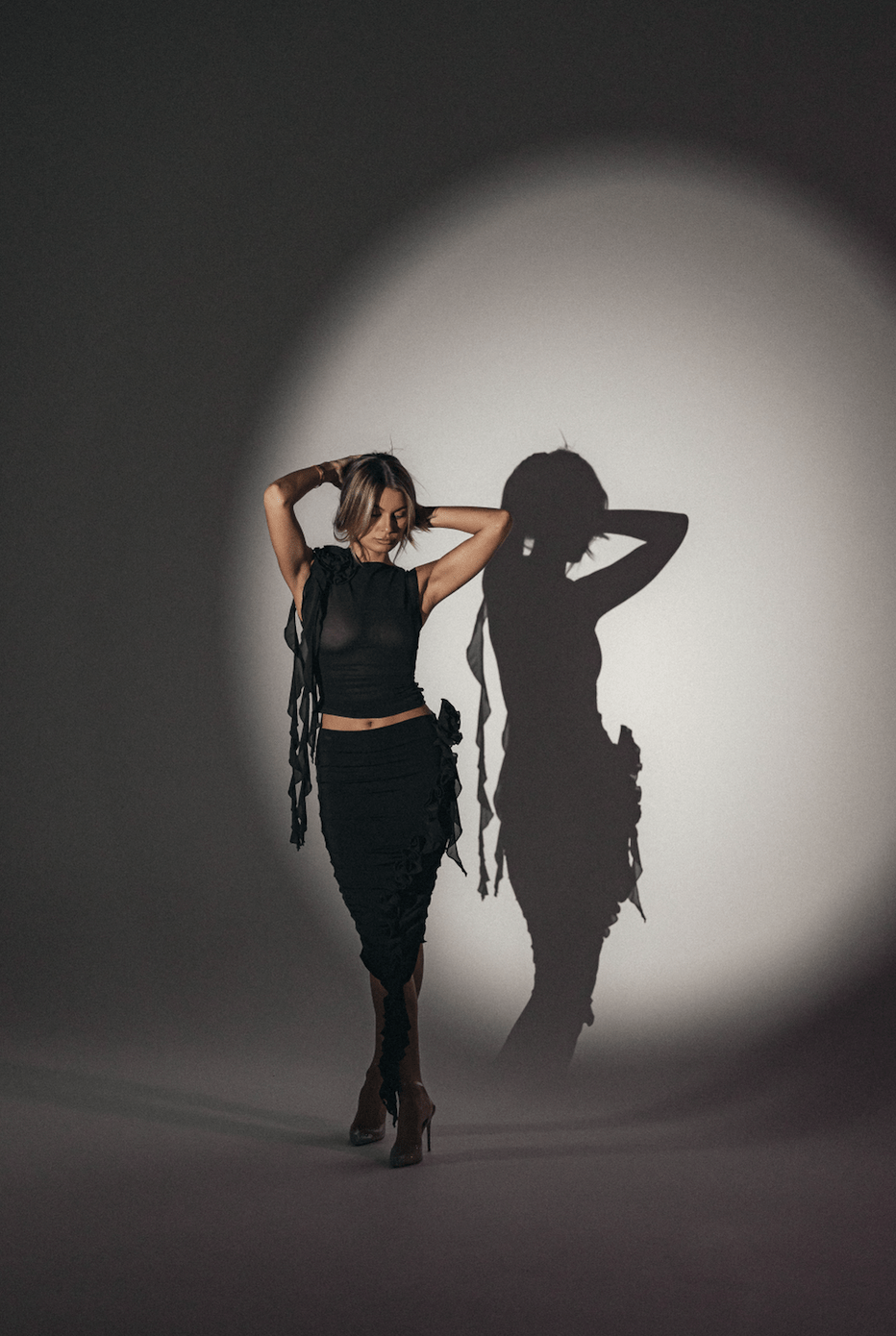 Fanci Club - The Colt Skirt in Black - Rent Club