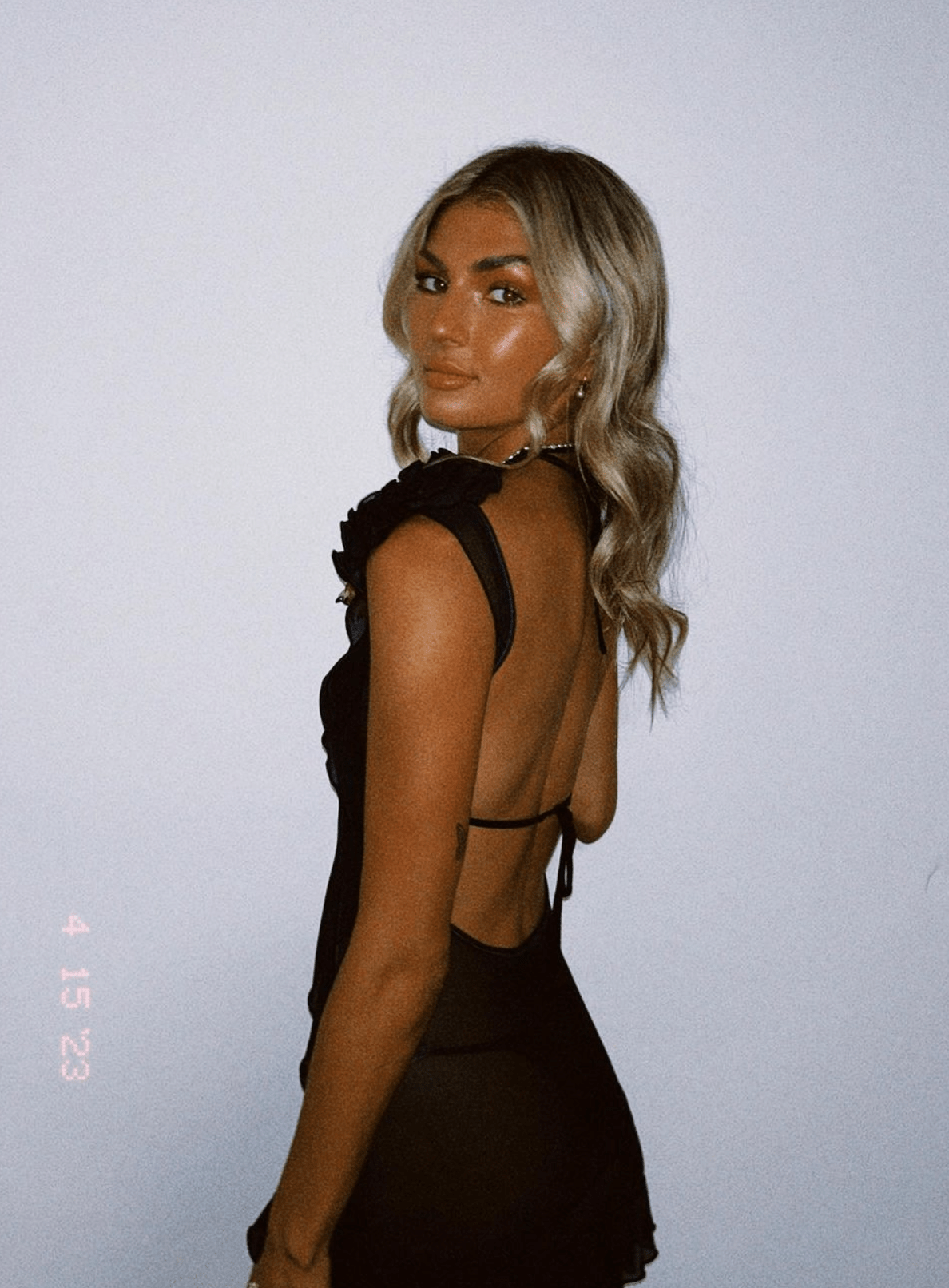 Fanci Club - White Apple Cocktail Dress in Black - Rent Club
