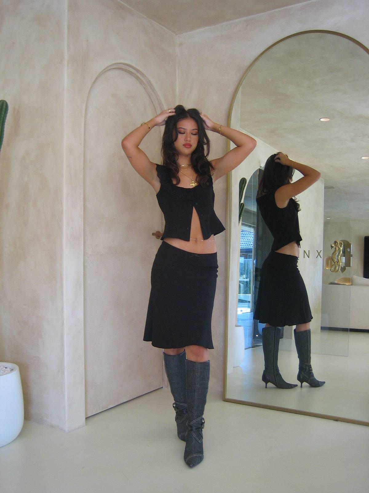 Guizio - Paloma Set in Black - Rent Club