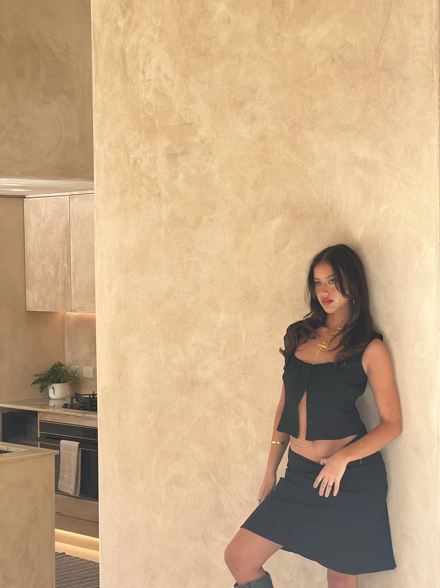 Guizio - Paloma Set in Black - Rent Club