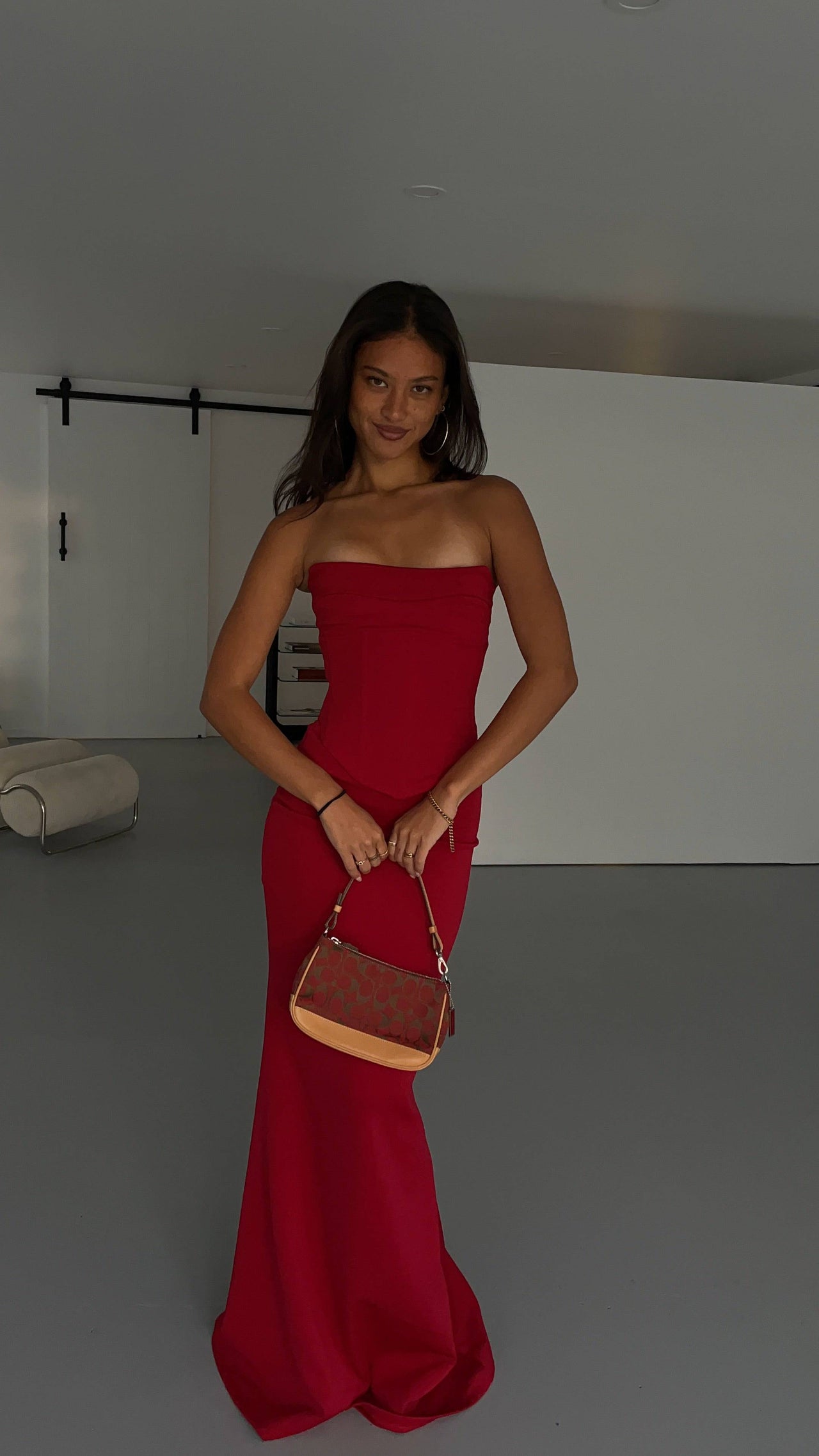 HNTR The Label - Louie Gown in Wine - Rent Club