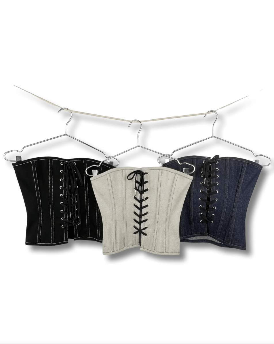 Krystal Deans - Denim Corset - Rent Club
