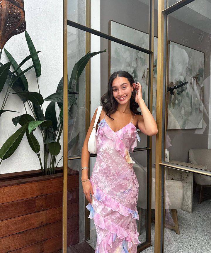 LoveShackFancy - Rialto Dress in Candy Sparkle - Rent Club