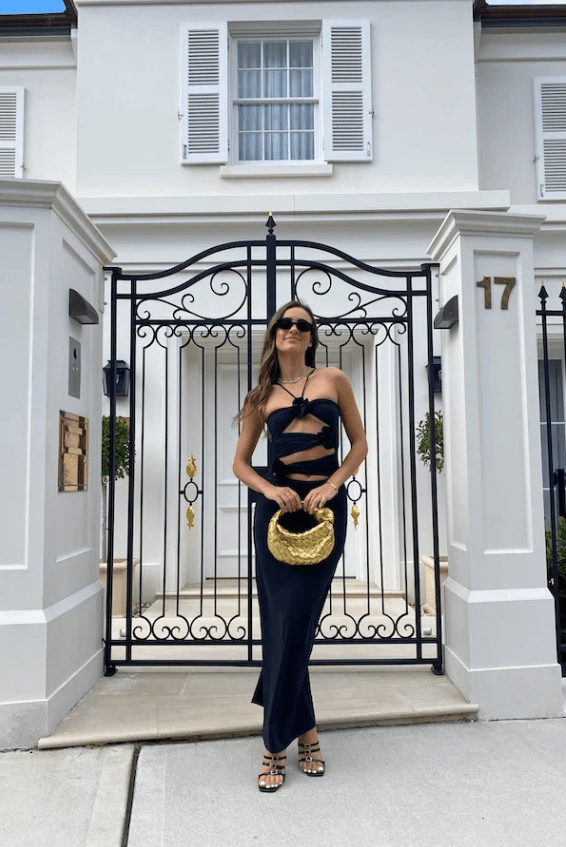 Maygel Coronel - Veranera Dress in Black - Rent Club