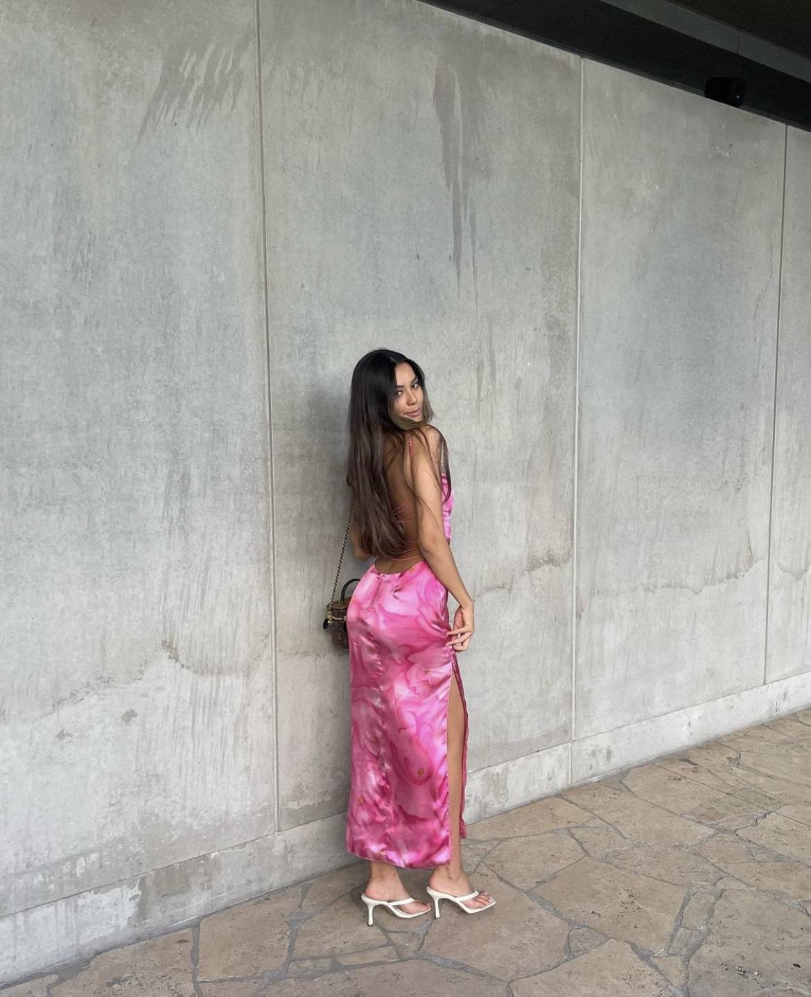 Mirror Palais - S&M Dress in Pink Tulip - Rent Club