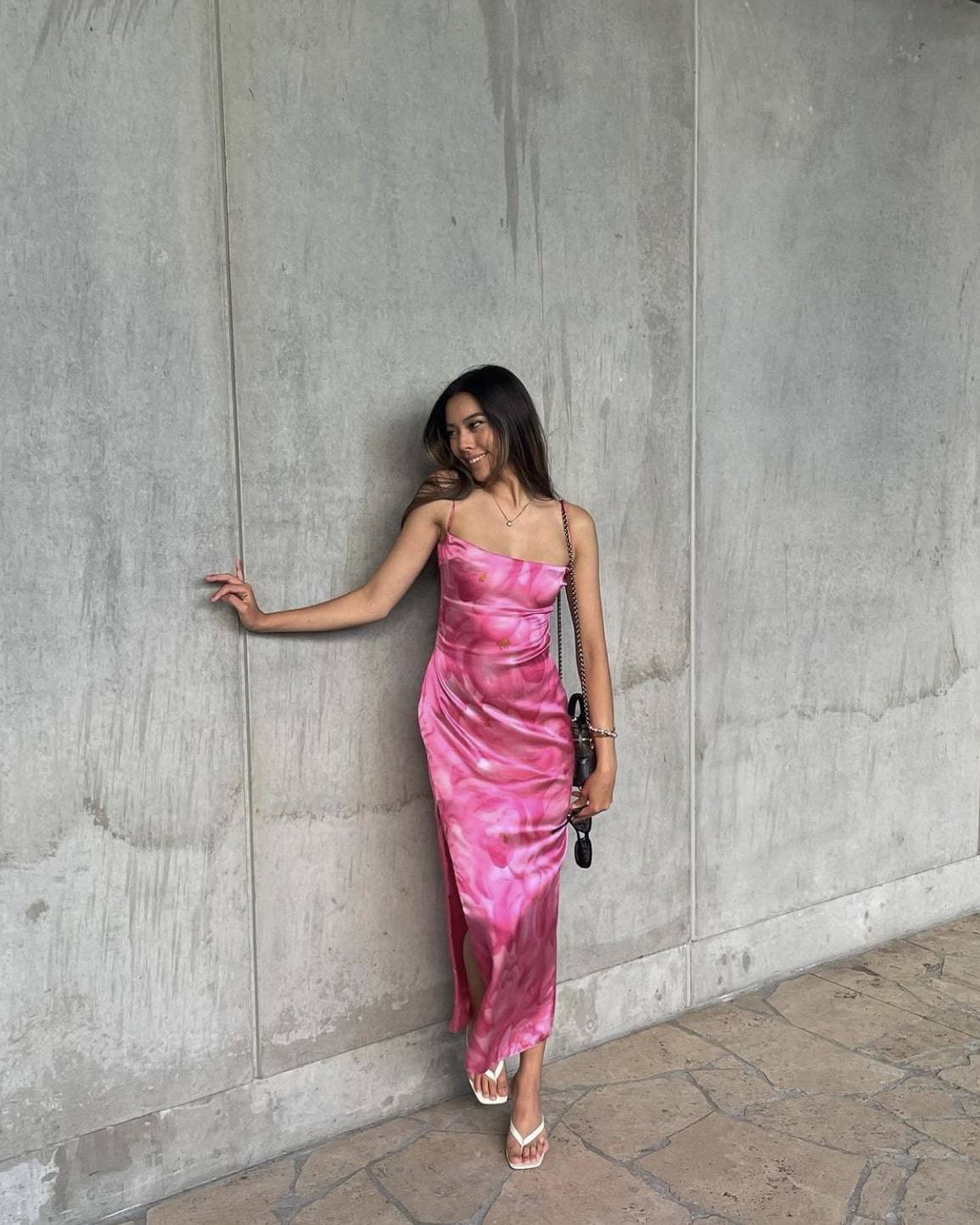 Mirror Palais - S&M Dress in Pink Tulip - Rent Club