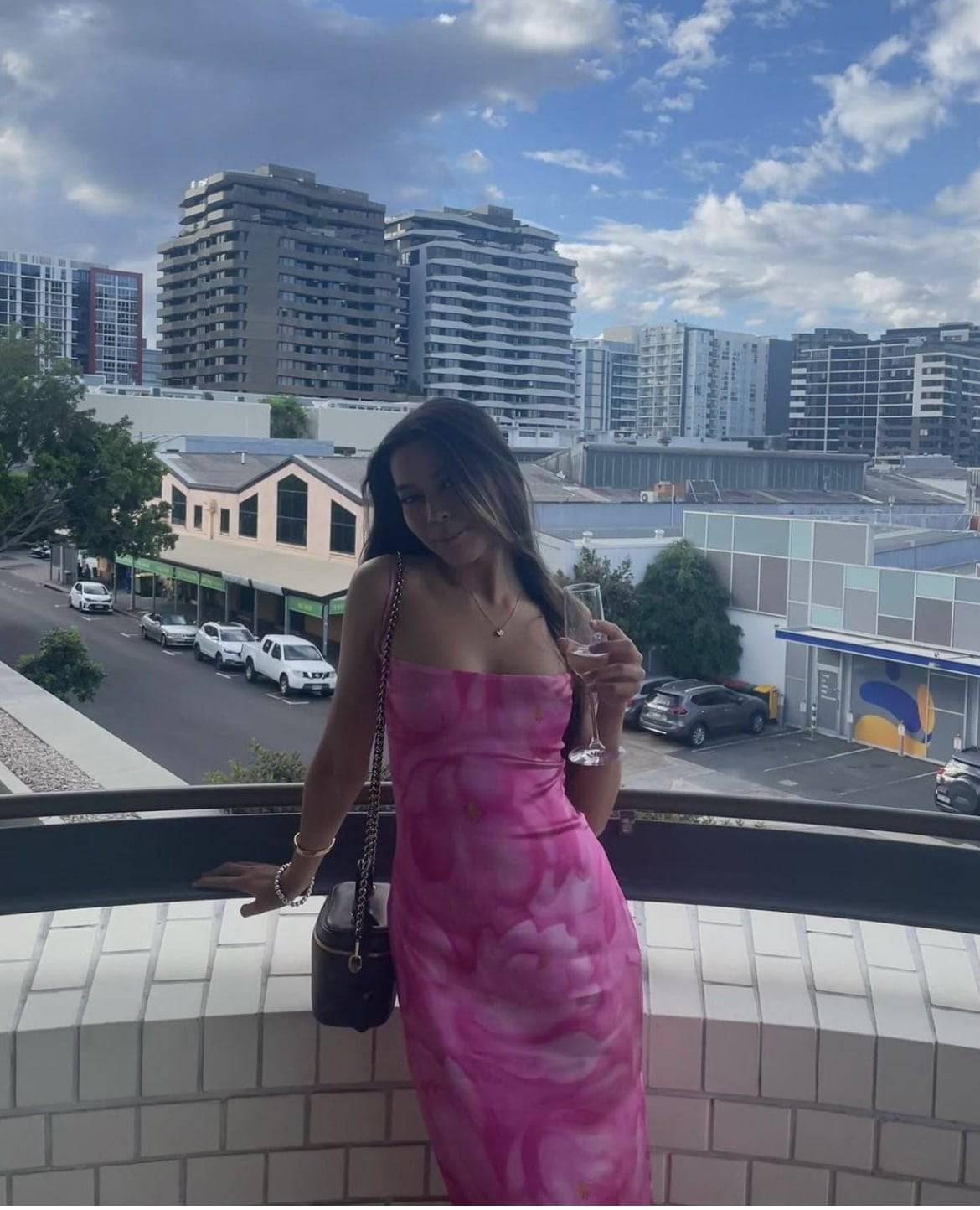 Mirror Palais - S&M Dress in Pink Tulip - Rent Club