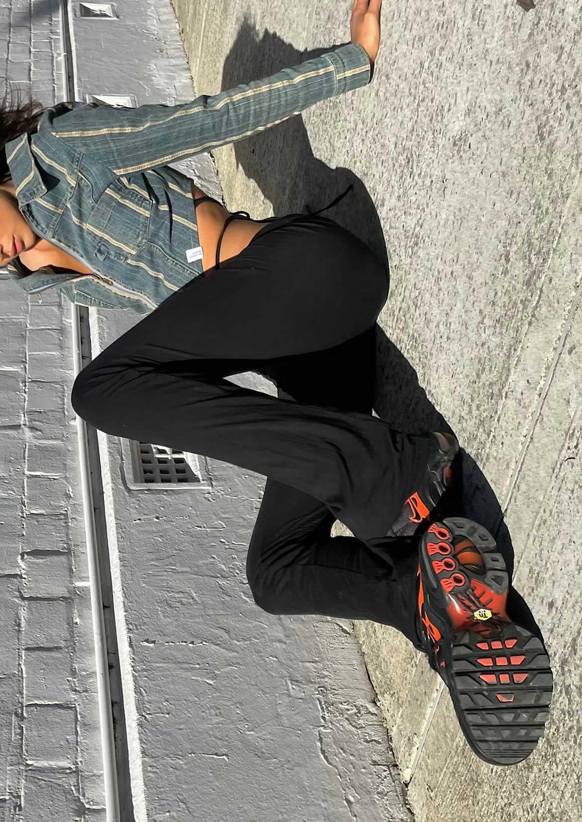 Mr Winston Co - Re-worked Denim Top - Rent Club