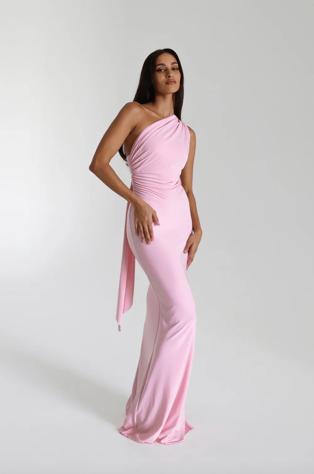 Natalie Rolt - Fabienne Gown in Blossom Pink Natalie Rolt - Fabienne Gown in Blossom Pink