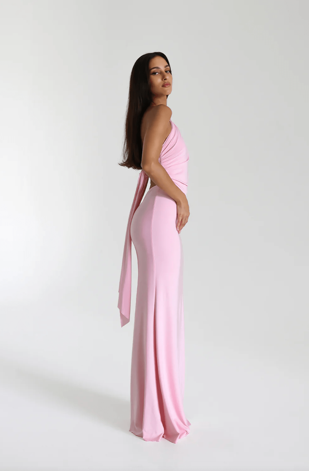 Natalie Rolt - Fabienne Gown in Blossom Pink - Rent Club