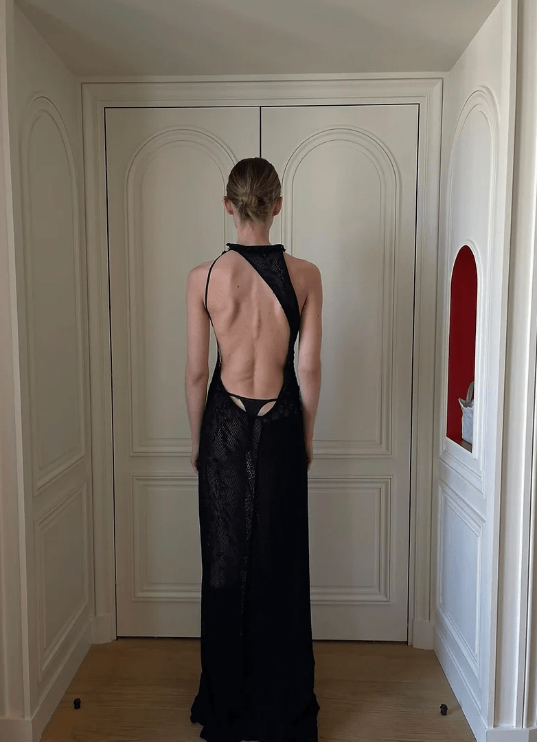 Roberta Einer - Lily Dress in Black - Rent Club