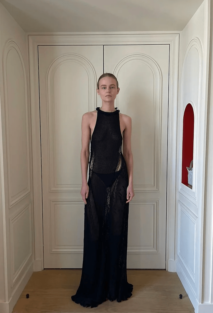 Roberta Einer - Lily Dress in Black - Rent Club