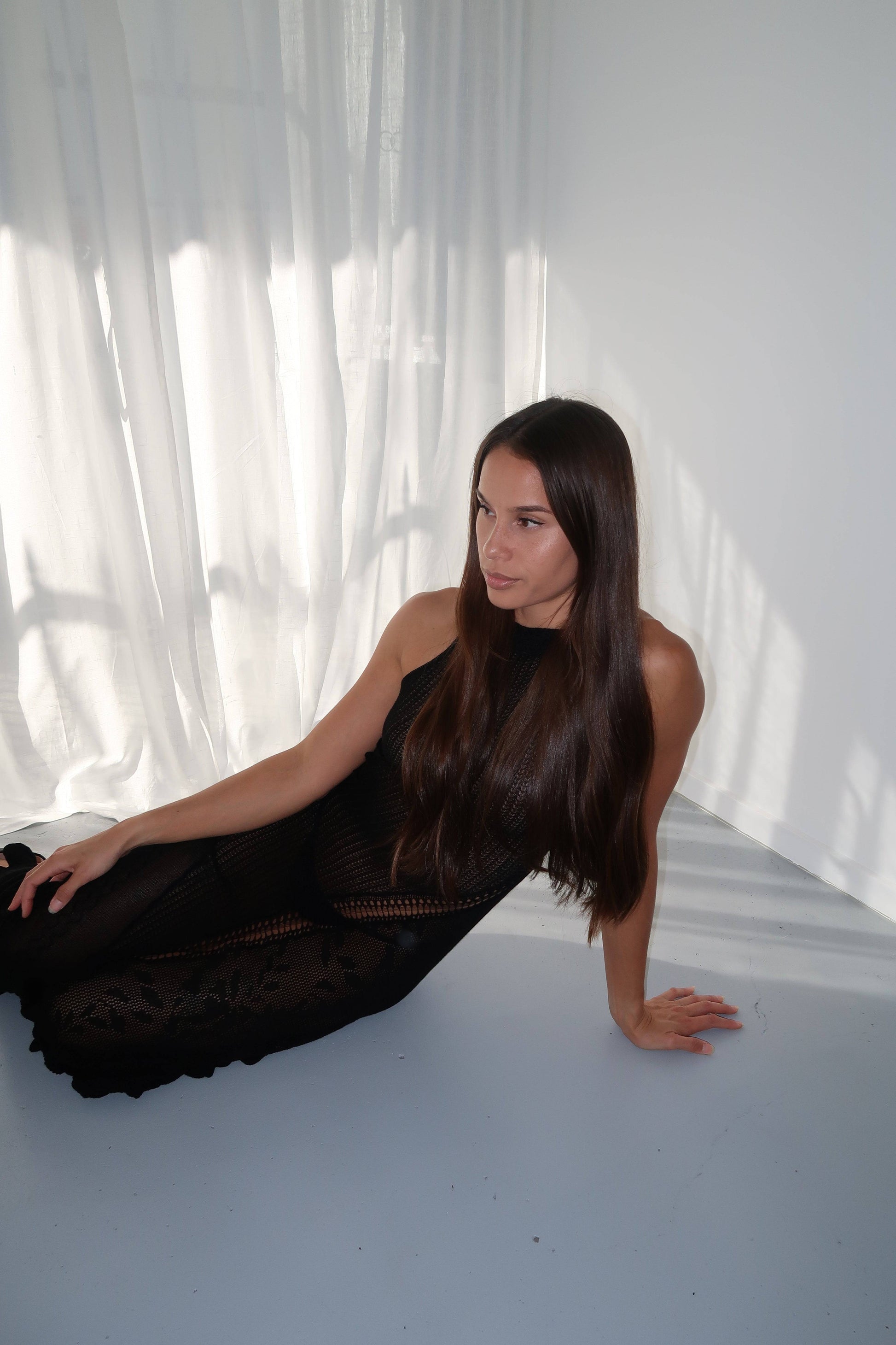 Roberta Einer - Lily Dress in Black - Rent Club