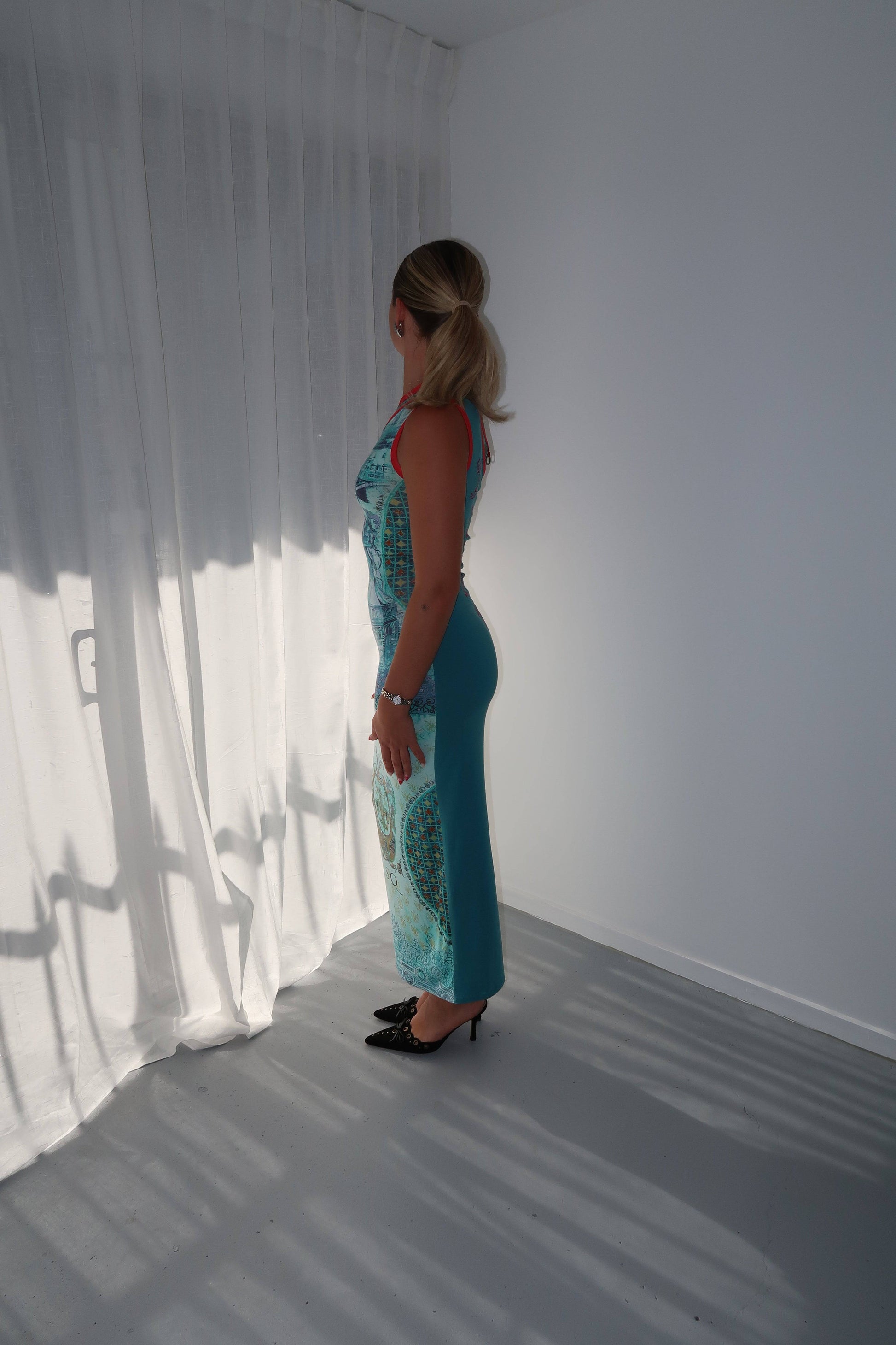Save The Queen - One Shoulder Maxi Dress - Rent Club