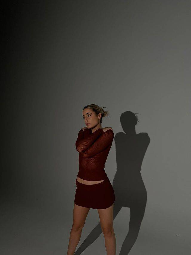Tankair Studio - Hot Mesh Top in Mars - Rent Club